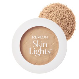 Revlon Skinlights Pressed Powder N 102 Warm Base (Color Image: Natural Glossy Beautiful Skin SPF25 PA++) Foundation 10 grams (x 1)