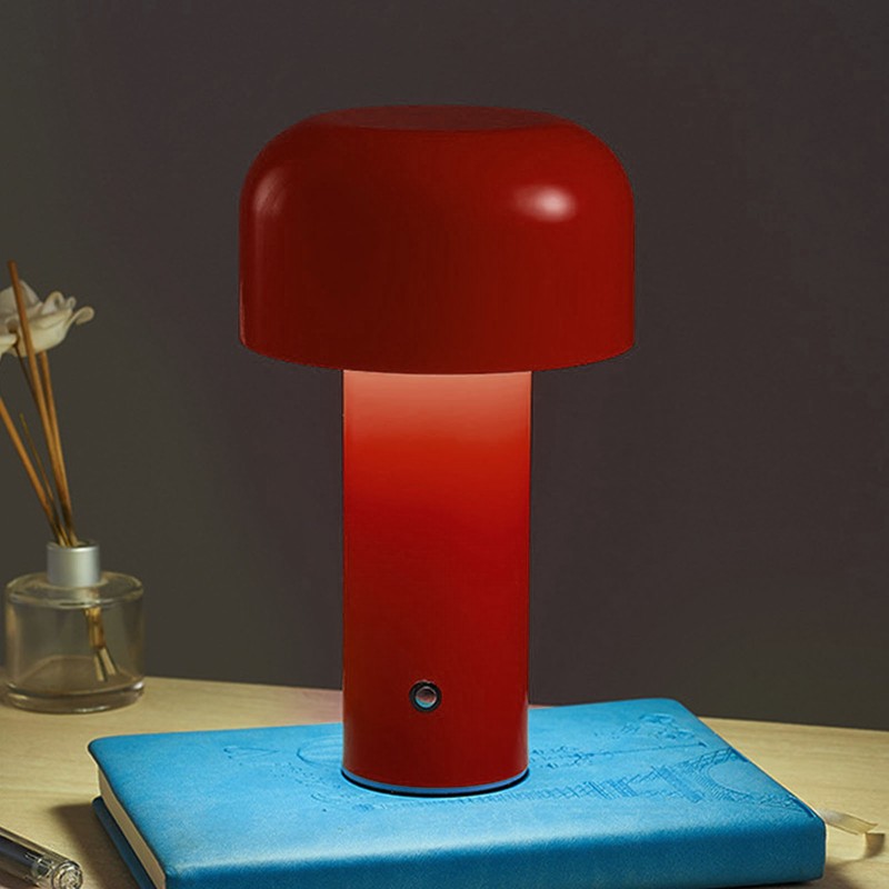 Mushroom Table Lamp Three Colors LED Light Beads Stepless Dimming