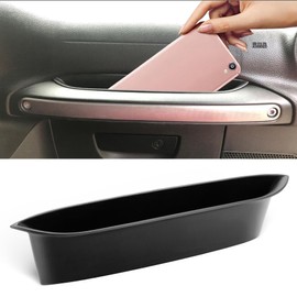 SINGARO Passenger Storage Tray Organizer Grab Handle Storage Box Compatible with 2011-2017 Jeep Wrangler JK JKU, Jeep Wrangler Accessories, Car Interior Accessories, Black