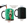 Morphing Mugs Marilyn Monroe (At My Worst) Ceramic Mug, Black