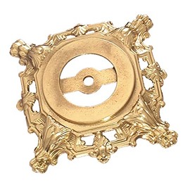 B&P Lamp® Die Cast Brass, Victorian Style Base, Unfinished Brass