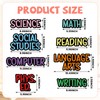 8 Pcs Class Subjects Magnets Labels Magnetic Classroom Schedule Whiteboard