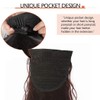 Vinzar Long Ponytail Extensions Synthetic Curly Wrap Around Ponytail Corn