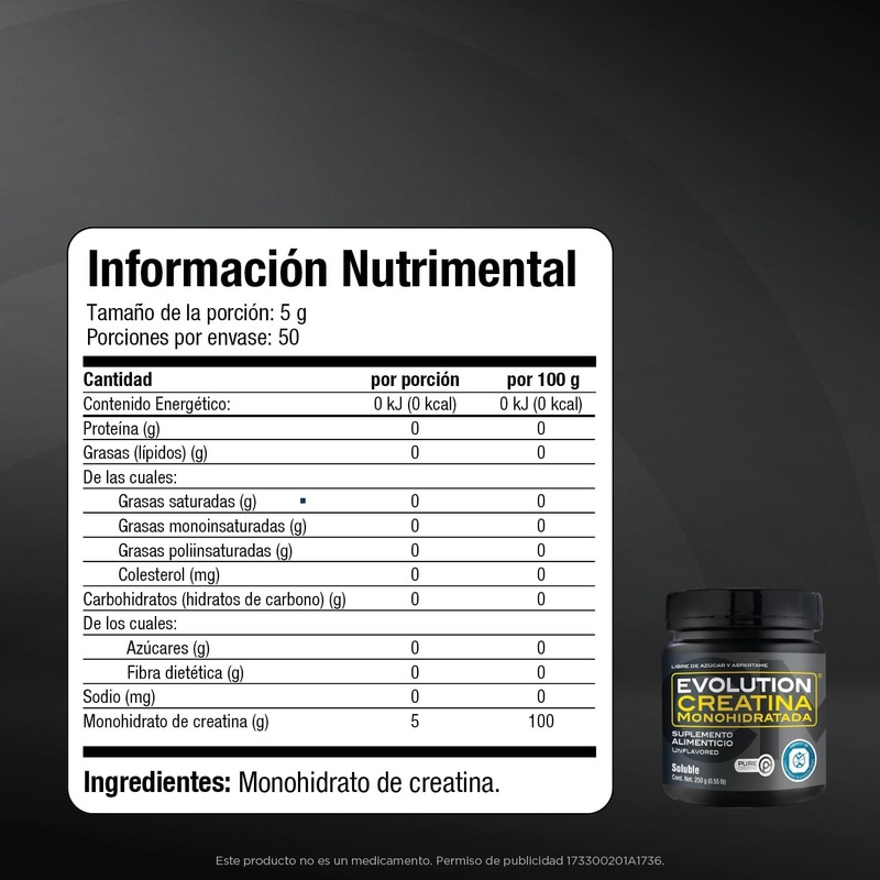 EVOLUTION PROTEÍNA WP100 BOTE MOKA 1400 G + CREATINA MONOHIDRATADA