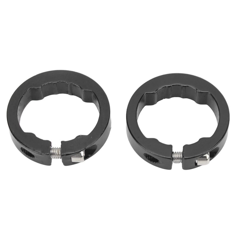 Tomotato 2-Piece Circlips for Bicycle Handlebar Grips, Aluminium Alloy Bicycle