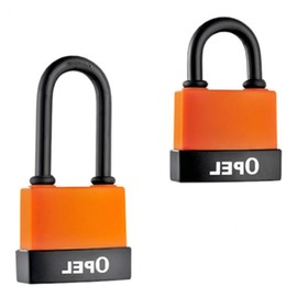 Rust-Proof Waterproof Lock - Heavy-Duty Anti-Rust Padlock with Key for Cabinets & Drawers Locker Key Type B*45mm