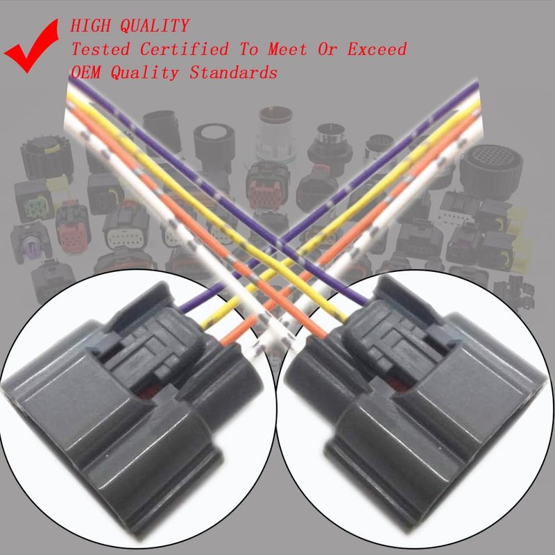 4PIN MAP Air Intake Pressure Sensor Connector Harness Plug Replacement