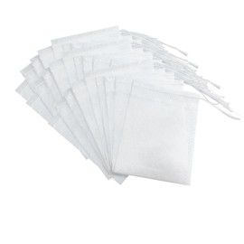 Tea Bags, Empty Disposable Filter Bags, 100 Count, Non-Woven Unbleached, Disposable Sacks, Tea Pack, Strong Penetration, Storage Bags Filters, For Loose Leaf Tea & Coffee, Tea & Green Tea (2.8 x 3.5