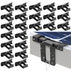 Fentar Pack of 24 Solar Panel Water Drain Clips 30