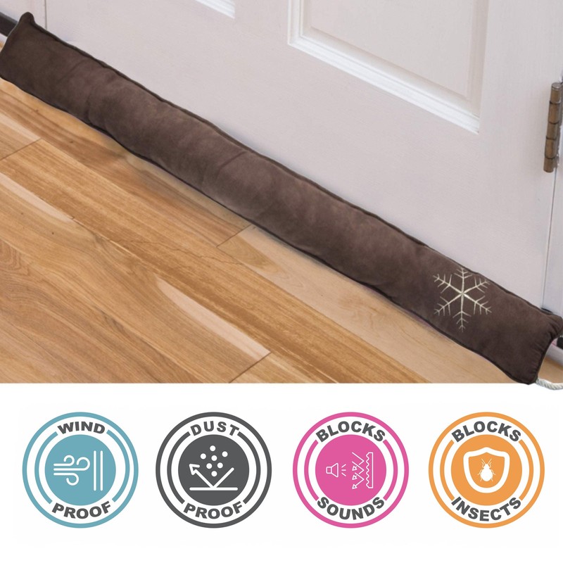 Simply Genius Cold Weather Door Draft Stopper - 36 Inch