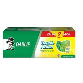 DARLIE TOOTHPASTE DOUBLE ACTION 225Gx2 (New Stock)