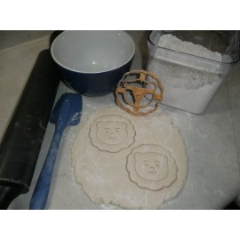 AJT LION DETAILED FACE HEAD LEO LARGE ZOO ANIMAL AFRICAN COOKIE CUTTER USA PR2622