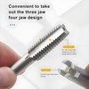 CYSFETENA Tap Extractor Set, Tap Bolt Extractor Set Screw Tap