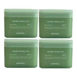 Mediheal 메디힐 티트리 트러블 패드 100매 4개 / 써클 Mediheal Tea Tree Trouble Pad 100 sheets x 4 / Circle