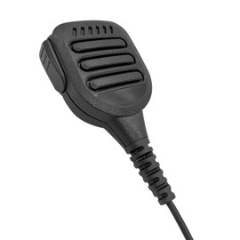 HELETUL IP65 Waterproof Hand Radio Mic Microphone Speaker Mic Compatible for Motorola xts 5000 5000r 5000dr ht1000 xts 2500 2500i ht 1000 xts 1500 2000 3000 (Black)