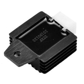 HIAORS 4 Pin Voltage Regulator Rectifier for GY6 Engine 50cc 125cc 150cc Chinese Moped Scooter ATV Parts