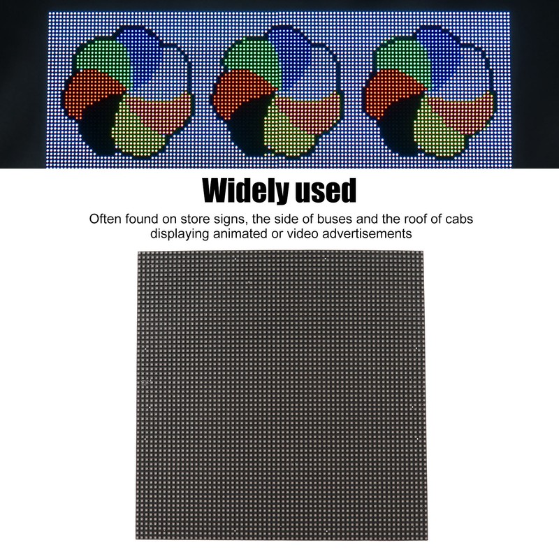 RGB LED Matrix Panel 64x64 3mm Pitch Colorful Image Animation