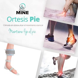 SEVEN MINE Ortesis para Pie y Tobillo AFO (DER L/XL)