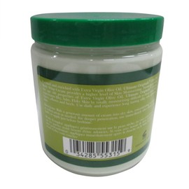 Originals by Africa's Best Extra-Virgin Olive Oil Body Whip Moisturizing Cream, A Higher Level of Moisturizing For Long Lasting Silky, Soft, Glowing Skin 15oz Jar