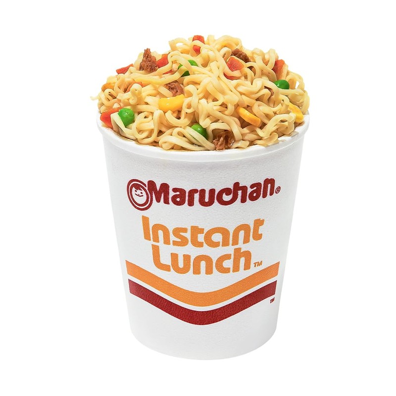 Maruchan Instant Lunch Beef, Ramen Noodle Soup, Microwaveable Meal, 2.25