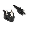 DINIC Power Cable for India Type D to C5, BIS,