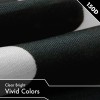 UD_Black Lives Matter (Black/White) Flag 3x5 Ft 5-Pack Printed 150D