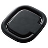 Elecom TB-STRHA01BK Tablet Ring, Finger Ring, Stand, Drop Prevention, Back