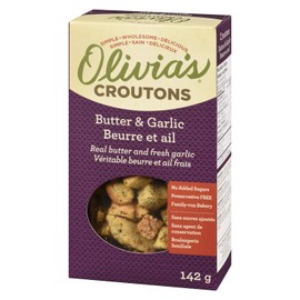 Butter & Garlic Croutons, 142 Grams
