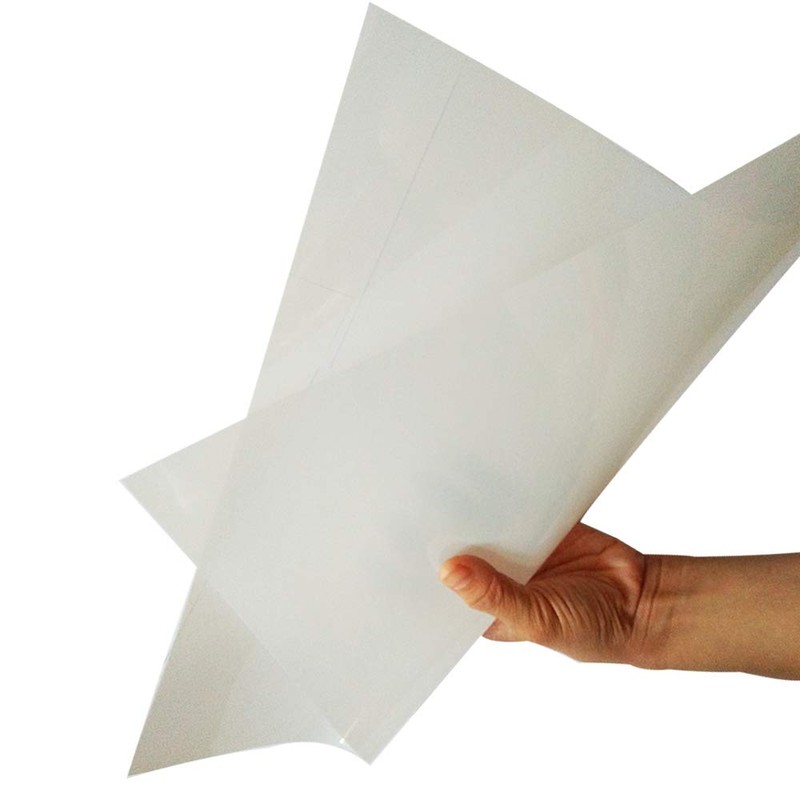 16pcs 6mil Blank Stencil Material, 12 x 12inch, Milky Translucent-