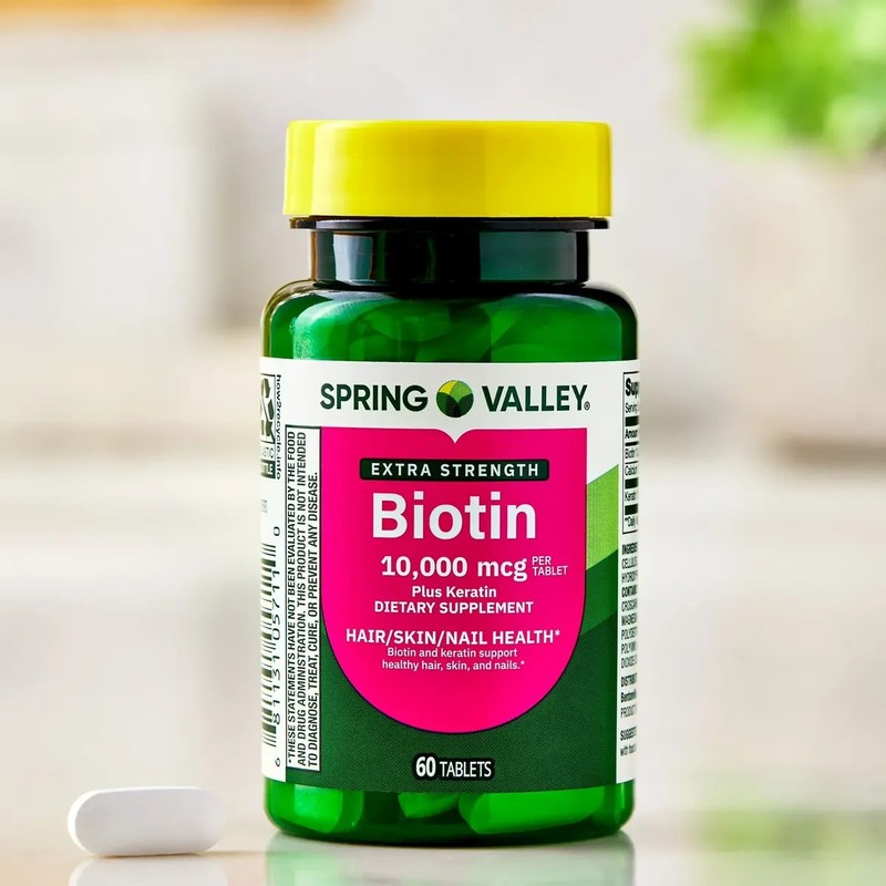 Biotina Premium Cabello Uñas Piel 10,000 Mcg 60 Cap