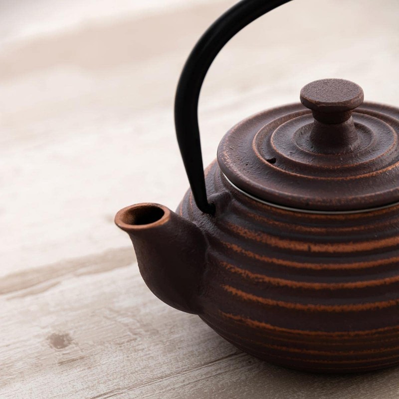 Quid Serenia Cast Iron Teapot with Stainless Steel Filter, 30
