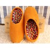 WoolFit FeelGood Footbed, Warm Felt Insoles, Hand-Stitched Colourful Insoles Made