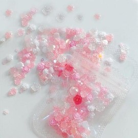 Other brands Mix Stone Nail Art Rose and Other Flower Stone Mix 6-Piece Set - GSTON - 153 / 믹스스톤 네일아트 장미 등 플라워 스톤 믹스 6종 세트 - GSTON - 153