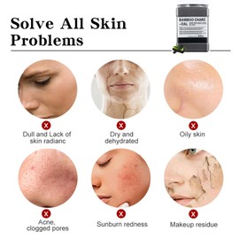 Bambuskohle Peel-Off Gesichtsmaske, Hydrogel-Gesichtsmasken in Jelly Feuchtigkeitscremes, Gelee-Gesichtsmaskenpulver, Puder-Gesichtsmaske, für Spa-Kosmetikerin, Hautpflege, Hydro-Gesichtsmaske