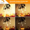 Svater Outdoor String Lights Waterproof 100 FT, LED Patio Lights