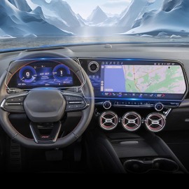 2025 Chevy Blazer EV Anti Glare Fingerprint Screen Protector Matte for 2024 2025 Chevy Blazer EV (LT, RS, SS) 17.7'' Infotainment & 11" Dashboard Screen Cover Saver Glare-Free Accessories 2 Pack