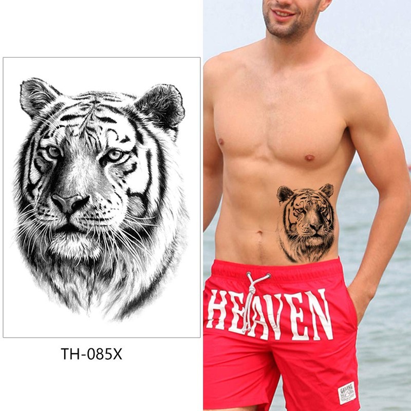 Tiger Tattoos Arm Upper Arm Tattoos Animal Tattoos Fake Tattoos