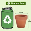 vensovo 3 Inch Terra Cotta Pots with Drainage - 20