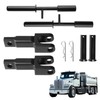 A20-6013 Rev A Single Tow Hooks w/Pull Pins&Tow Pin for