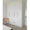 KNOKLOCK 10 Pack 12.6 Inch(320mm) Kitchen Cabinet Handles Brushed Satin
