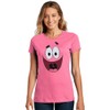 Spongebob - Patrick Star Classic Face Junior Women's T-Shirt (Small)