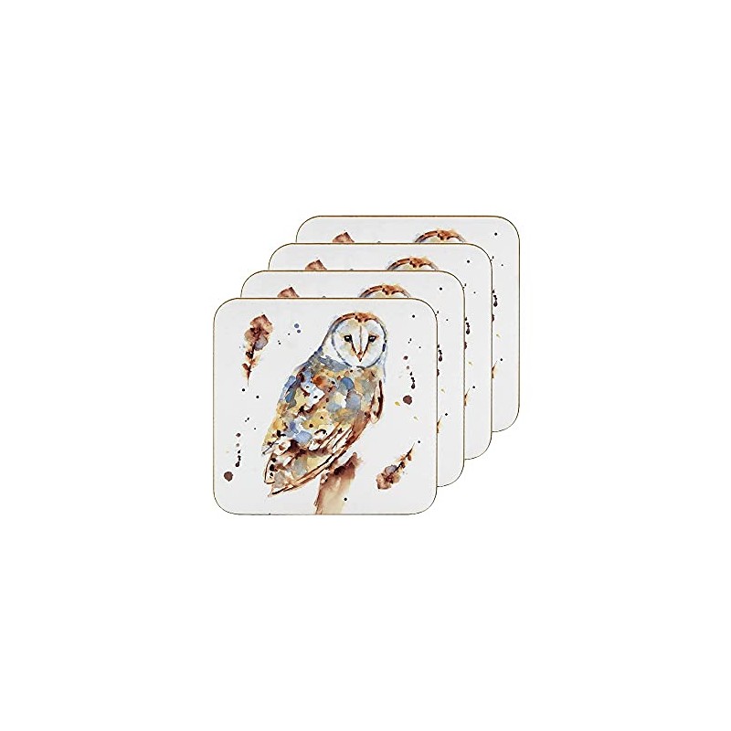 Owl Coaster Set of 4