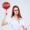 VICASKY Large Quantity Supplies For The Classroom Hand Stop Sign