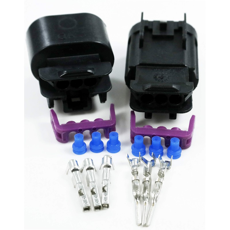Aptiv 3-Pin GT 150 Series Sealed Connector Set with 18