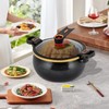 GXFCHYL 8L Micro Pressure Cooker with Visual Glass Lid and