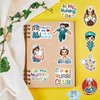 50 Pcs Nurse Stickers,Nurse Gifts,Vinyl Nursing Stickers Decals，Suitable for Laptops