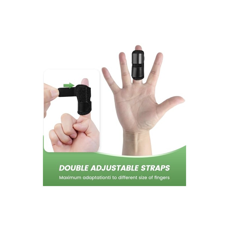 Finger Splint for Little Finger, 4 Pack, Finger Support for