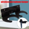 Fiacvrs Microphone Holder, Wireless Microphone Holder for Mic Stand Wall