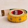 Dual-Sided Fabric Measuring Tape 1pc Flexible PU Sewing Tape Measure