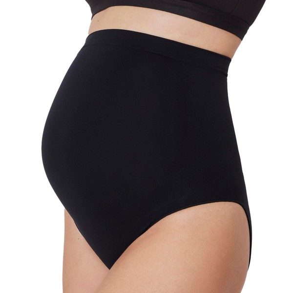 BUMPSUIT Maternity Shapewear Brief Panties, Soft High Waist Support Seamless